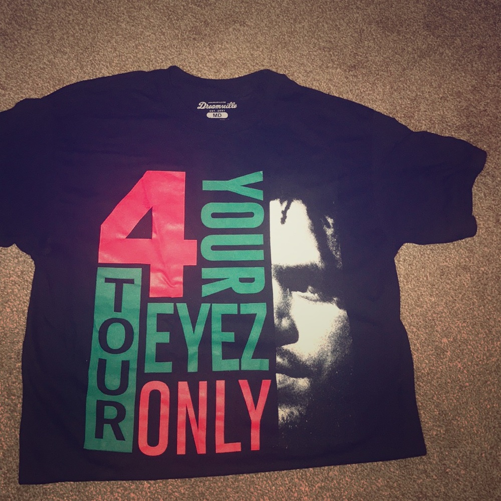 J COLE 4 YOUR EYEZ ONLY OFFICIAL MERCH T SHIRT